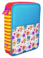 Opakowanie Piórnik 2 poz. z wyprawką duży Scary Monster MILAN