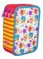 Opakowanie Piórnik 3 poz. z wyprawką Scary Monsters MILAN