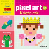 Okładka książki Pixel art Księżniczki