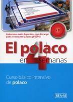 Okładka książki Polski w 4 tygodnie. Hiszpański etap 1