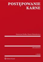 Okładka książki Postępowanie karne