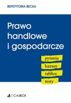 Okładka książki Prawo handlowe i gospodarcze