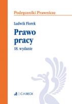 Okładka książki Prawo pracy