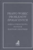 Okładka książki Prawo wobec problemów społecznych