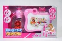 Opakowanie Projektor plastikowy z akcesoriami różowy