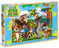 Okładka książki Puzzle 100 Maxi Król Julian