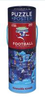 Opakowanie Puzzle 200 Futbol amerykański