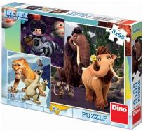 Opakowanie Puzzle 3x55 Epoka Lodowcowa 5: Portret DINO