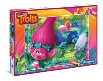 Okładka książki Puzzle Maxi Trolls 30