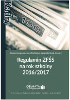 Okładka książki Regulamin ZFŚS na rok szkolny 2016/2017