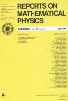 Opakowanie Reports on Mathematical Physics 63/2 2009