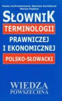 Okładka książki Słownik terminologii praw. ek. pol.-słow.