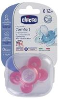 Opakowanie Smoczek silikonowy Physio Comfort 6-12m róż