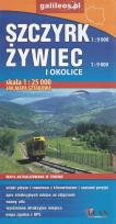 Okładka książki Szczyrk, Żywiec i okolice, 1:9 000 / 1:25 000