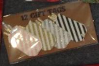 Opakowanie Tagi prezentowe (12szt) CHRISTMAS JOY