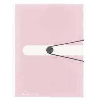 Opakowanie Teczka A4 z gumką PP trans. pastel różowy
