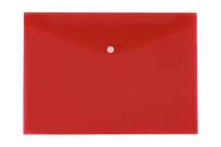 Okładka książki Teczka koperta A4 satyna czerwona TSk-01-01