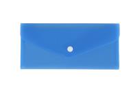 Okładka książki Teczka koperta dl satyna niebieska TKS-03-03