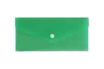 Okładka książki Teczka koperta dl satyna zielonaTKS-03-02