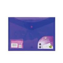 Opakowanie Teczka kopertowa PP A4 fioletowy (5szt) PUKKA