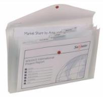 Opakowanie Teczka Kopertowa Trio A4 przeźroczysta (5szt)