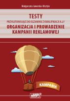 Okładka książki Testy kwalifikacja A.27 Org. i prow. kampanii rek.