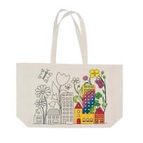 Opakowanie Torba do kolorowania motyw Miasto kwiatów