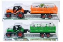 Opakowanie Traktor plastikowy z przyczepą17cm