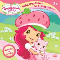 Okładka książki Truskawkowe ciastko. Malowanka dla malucha