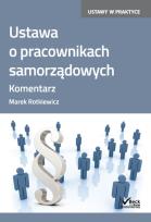 Okładka książki Ustawa o pracownikach samorządowych + płyta CD