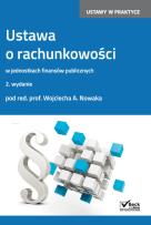 Okładka książki Ustawa o rachunkowości w jednostkach finansów publicznych