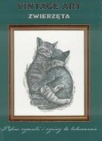 Okładka książki Vintage art Zwierzęta