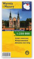Opakowanie Warmia i Mazury, 1:250 000