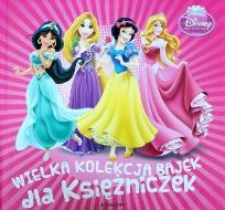 Okładka książki Wielka kolekcja bajek dla księżniczek