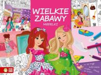 Okładka książki Wielkie zabawy. Modelki