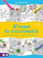 Okładka książki Wiersze do kolorowania Kaczka Dziwaczka Entliczek-pentliczek