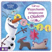 Okładka książki Wypychanki świąteczne z Olafem  Disney