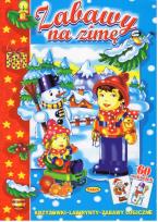 Okładka książki Zabawy na zimę
