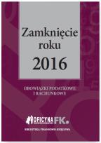 Okładka książki Zamknięcie roku 2016