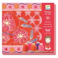 Opakowanie Zestaw do malowania jedwabiu Japoński ogród