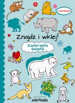 Okładka książki Znajdź i wklej Zwierzęta świata
