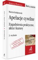 Okładka książki Apelacje cywilne