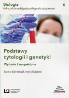Okładka książki Biologia Podręcznik do nauki języka polskiego dla cudzoziemców Podstawy cytologii i genetyki
