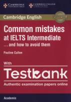 Okładka książki Common Mistakes IELTS intermediate with Testbank