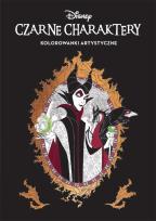 Okładka książki CZARNE CHARAKTERY. KOLOROWANKI ARTYSTYCZNE