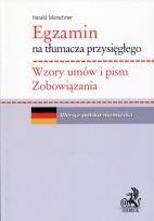 Okładka książki Egzamin na tłumacza przysięgłęgo