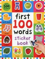 Opakowanie First 100 Words Sticker Book