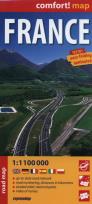 Opakowanie Francja France road map 1:1100000