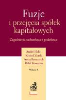 Okładka książki Fuzje i przejęcia spółek kapitałowych