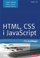 Okładka książki HTML CSS i JavaScript dla każdego